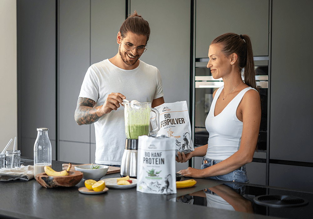Proteína de cáñamo orgánico - 100% vegetal, natural y potente