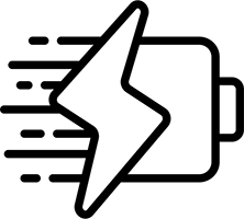Fuente de energía rápida